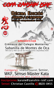 10 edicio n copa zanshin iskf